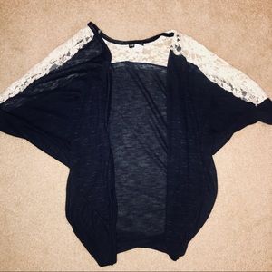 Short sleeve cardigan